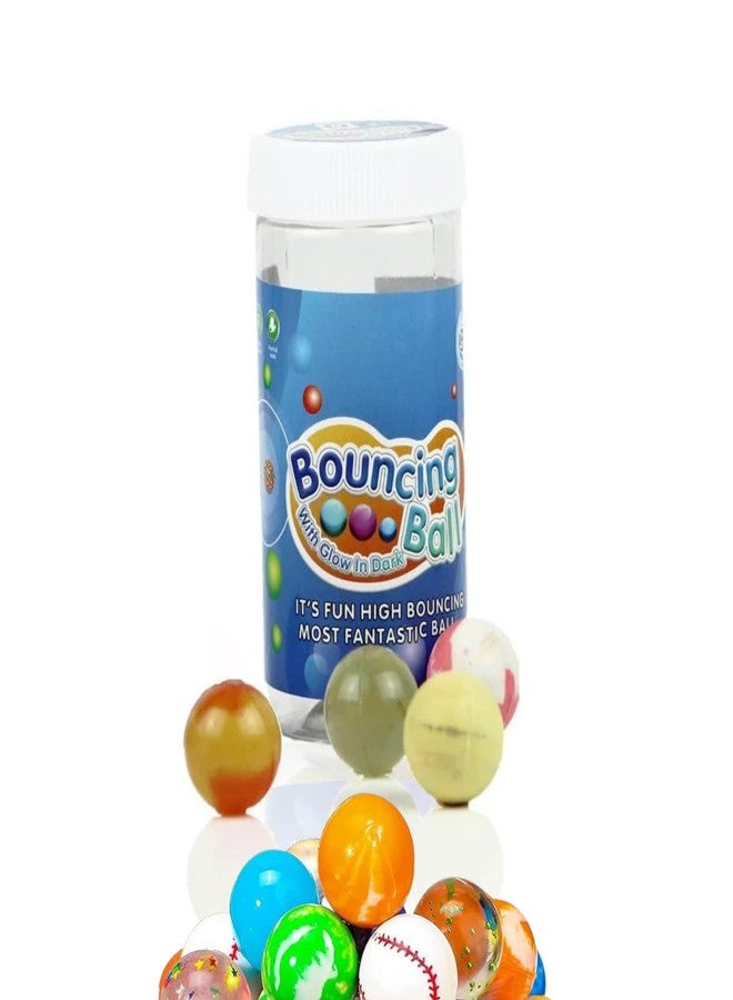 Drumstone 𝓓rumstone (𝟐+𝟏 𝐘𝐄𝐀𝐑 𝐖𝐀𝐑𝐑𝐀𝐍𝐓𝐘) Bouncing Ball Set - Glow-in-The-Dark High-Bounce Rubber Balls, Multi-Color, Fun Outdoor & Indoor Play for Kids and Adults - Image 1